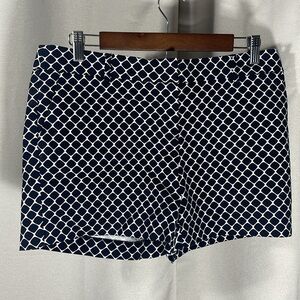 Willi Smith Black and White Patterned Skirt